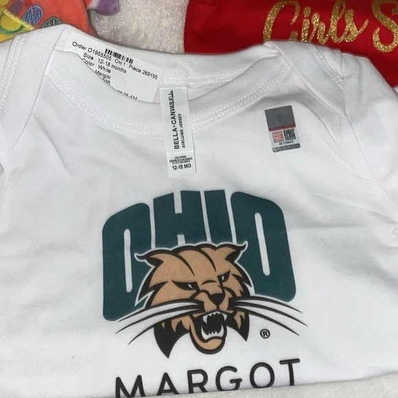 Lot of 6 pieces of girls' clothing 3-6 months new - Picture 4 of 4